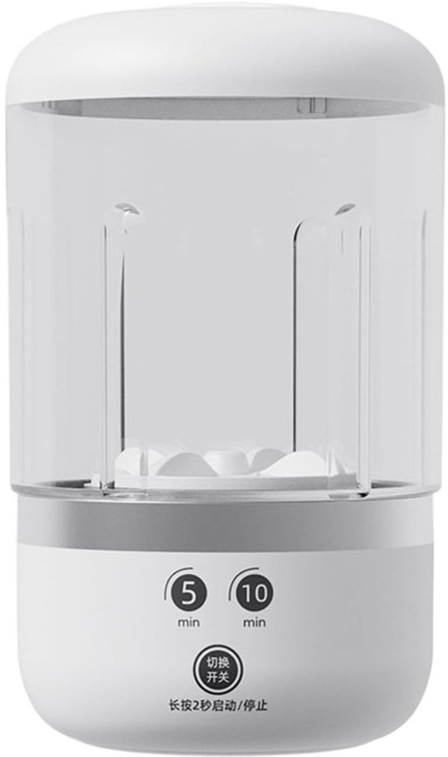 Draagbare wasunit - Miniwasmachine - Voor kleine wasjes - Draadloos en oplaadbaar - 21.5 x 13.5 x 21.5 cm
