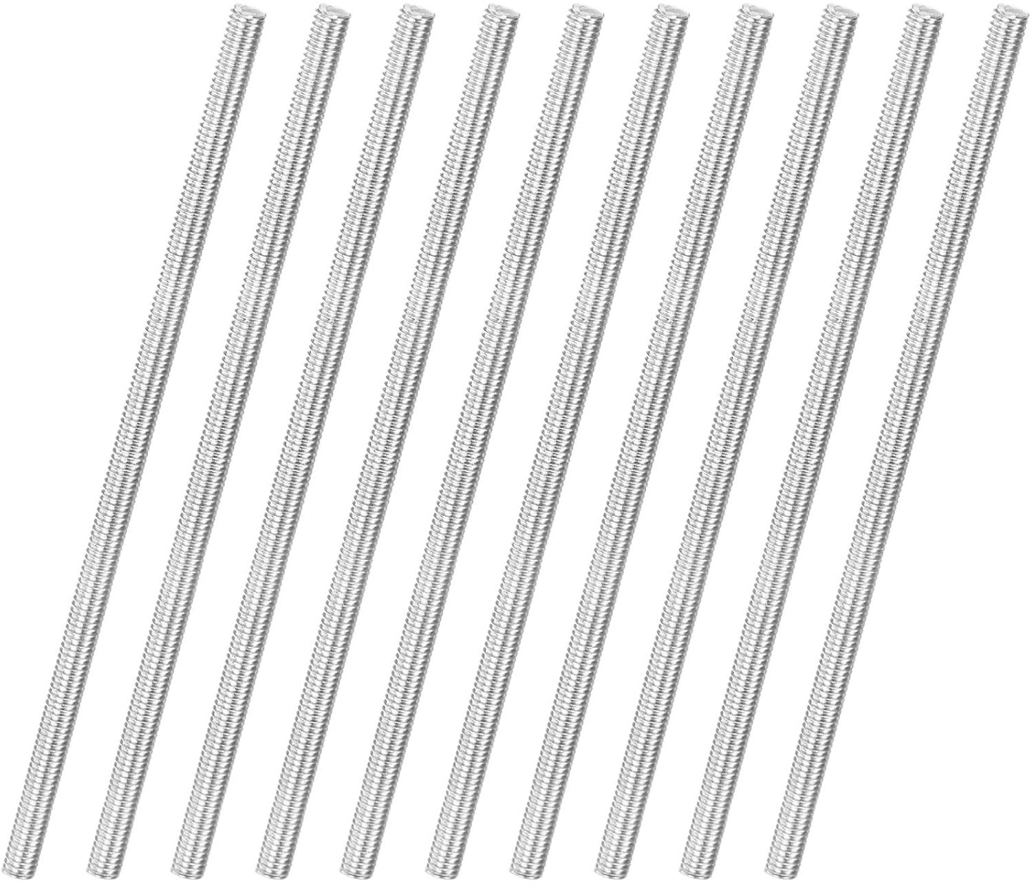 Draadstangen M4 x 100 mm - 304 roestvrij staal - complete set van 10 stuks - ideaal voor meubelconstructies - Vemera