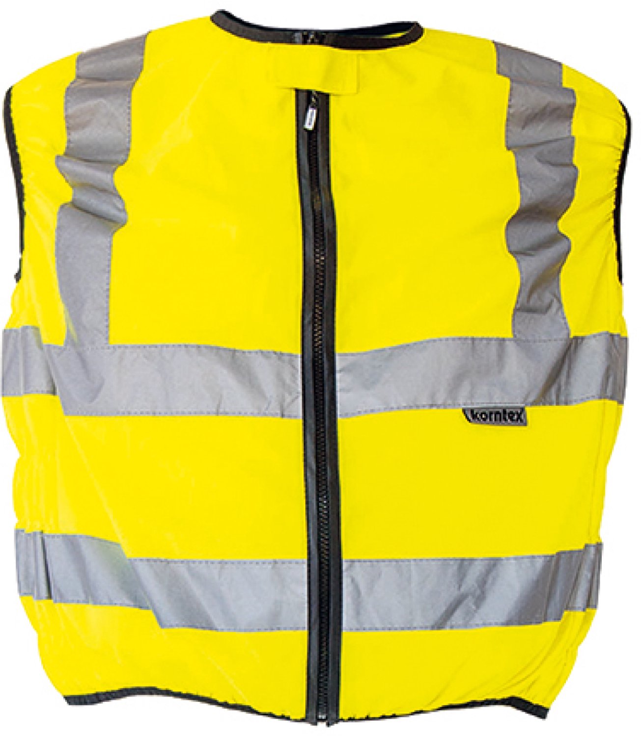Korntex Hi-Vis Biker Safety Vest Schleiz KX511 - Signal Yellow - L