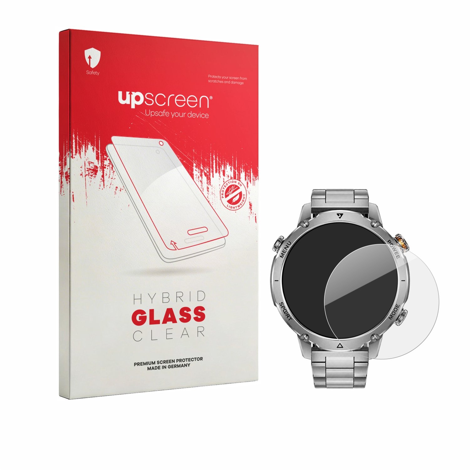 upscreen - Screenprotector voor SUNKTA EF26-C - Folie Beschermfolie Beschermglas transparant