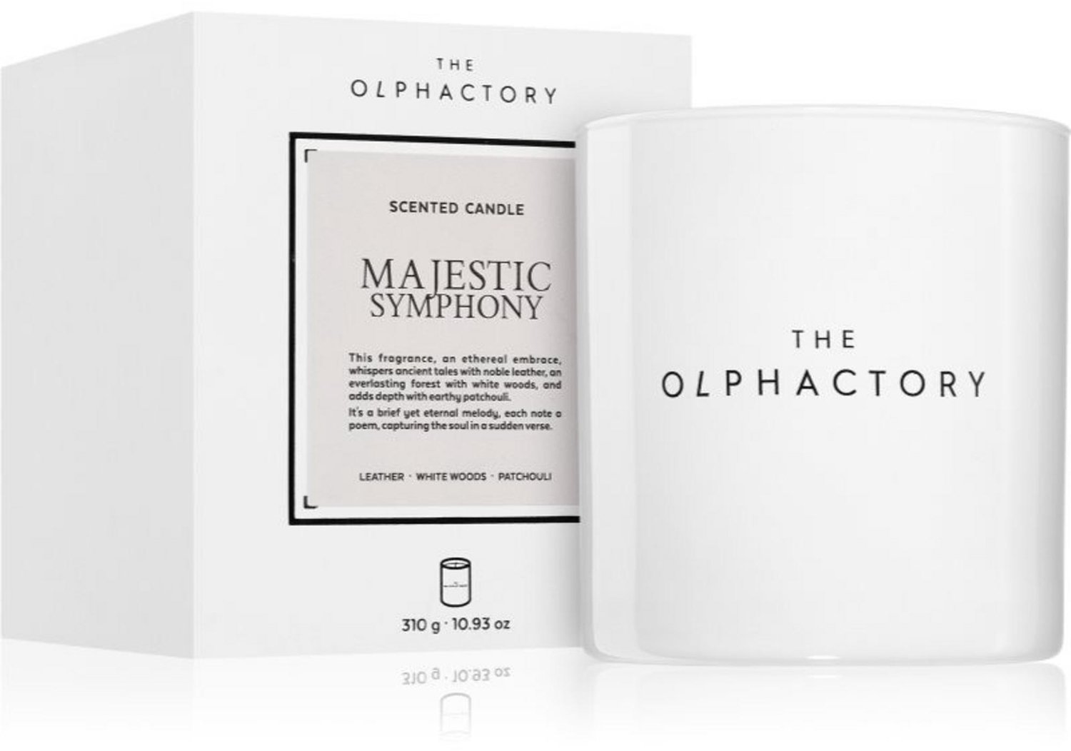 The Olphactory Majestic Symphony geurkaars - 310 g