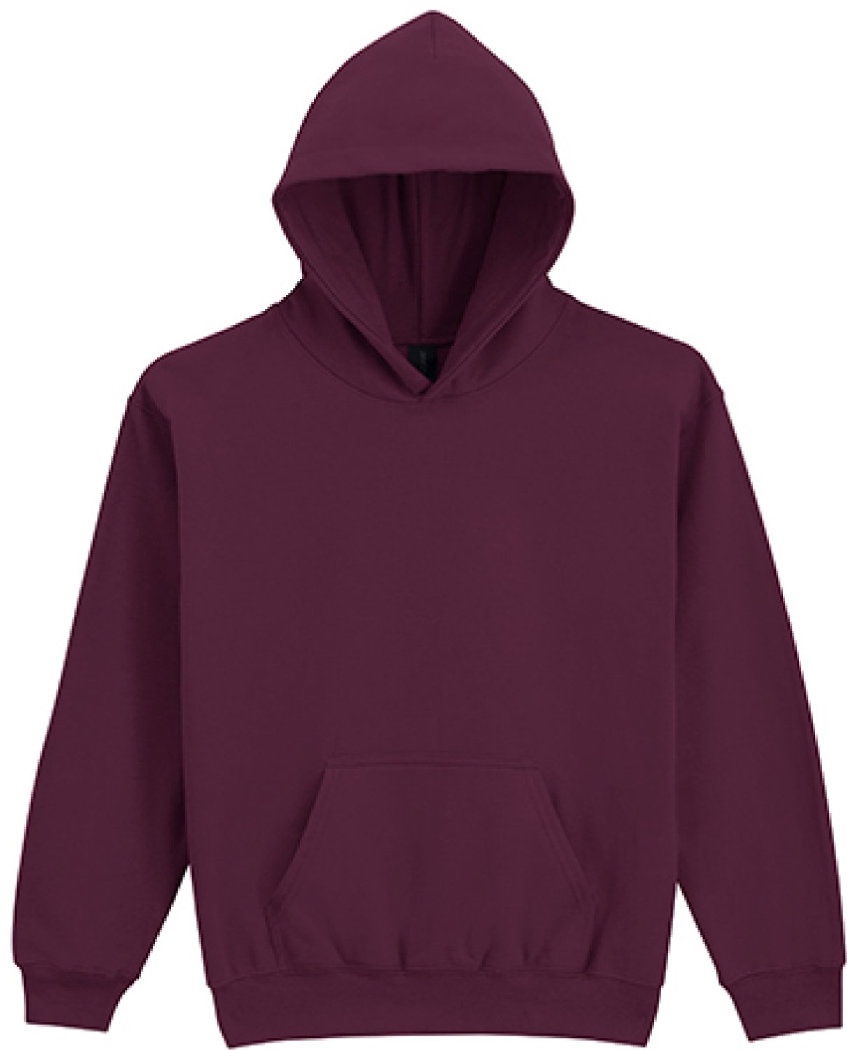 Gildan Softstyle® Midweight Fleece Youth Hoodie – L Maroon