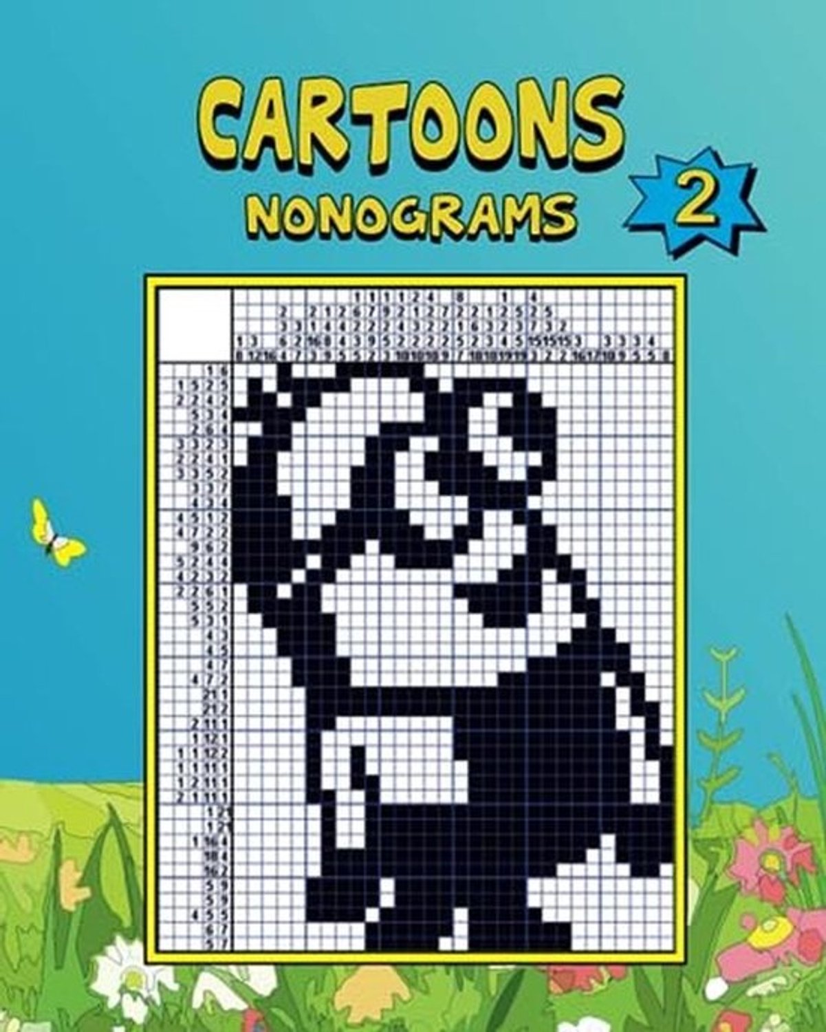 Nonogrampuzzels met cartoonpersonages - Volume 2