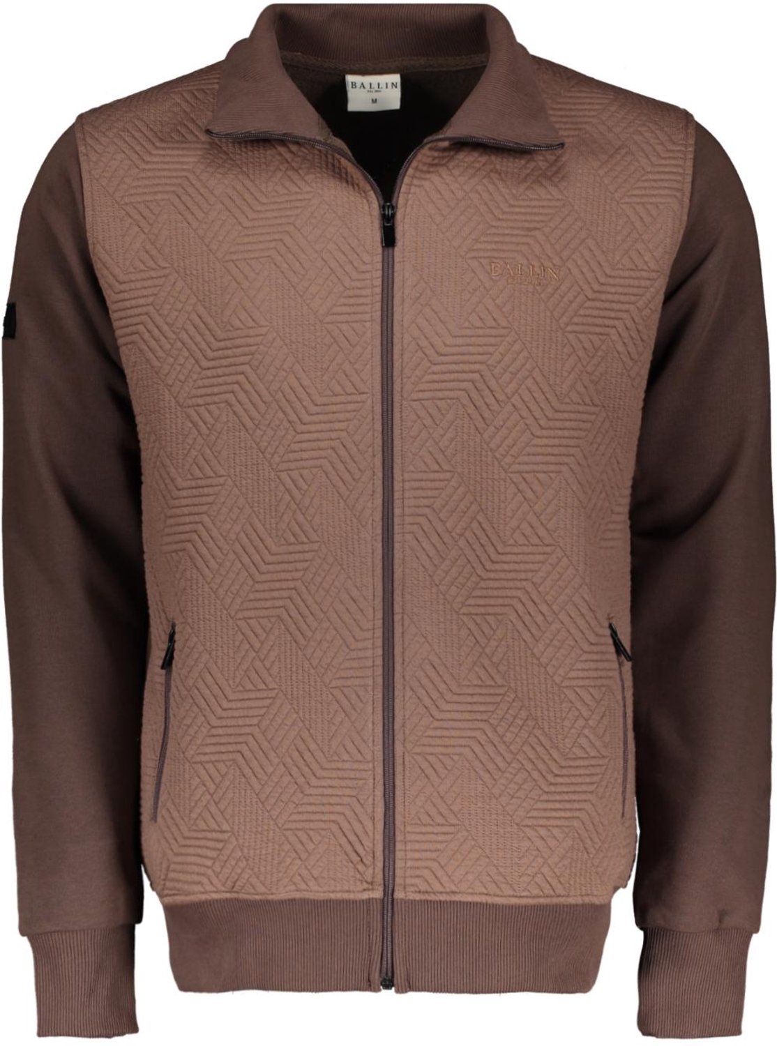 Ballin Vest Capitone Vest 2693 Coffee Mannen Maat - L