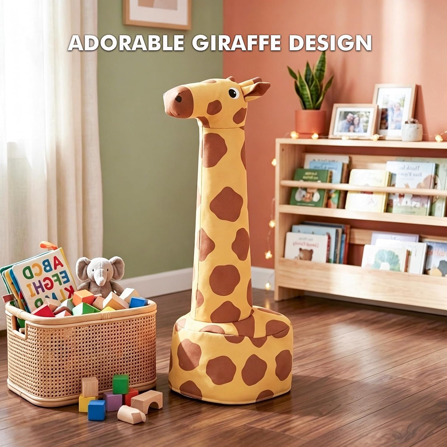 Stofbescherming voor Tineco Floor ONE S5 - giraffenmotief - schattige stofzuigerhoes - ServiceTopper – foto 6