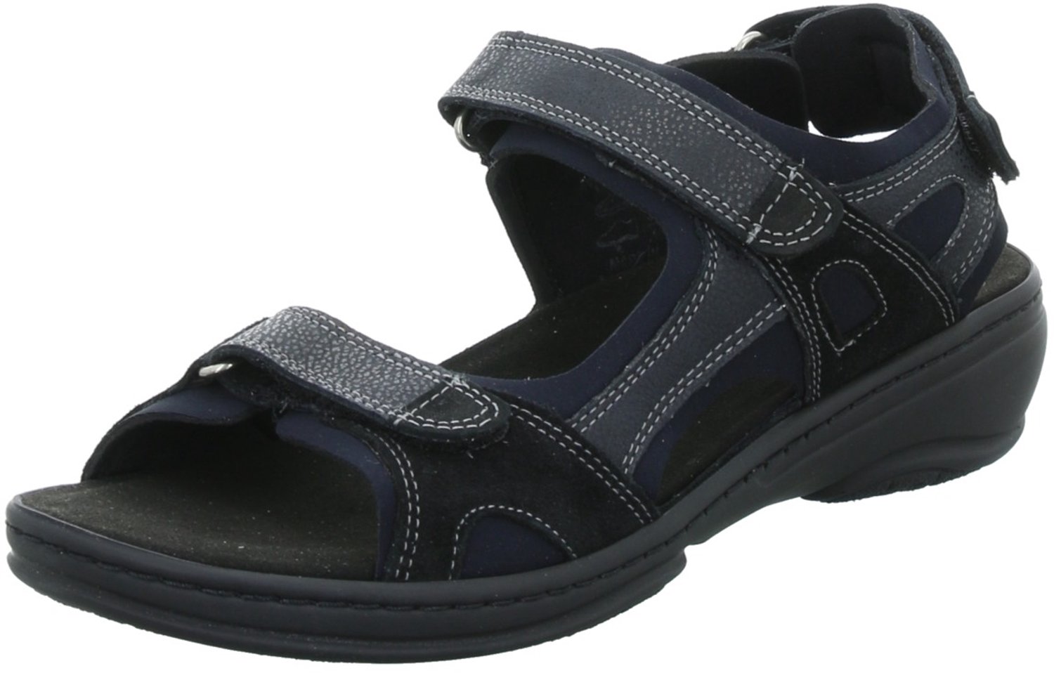 Fidelio 445007-10 dames sandalen Zwart