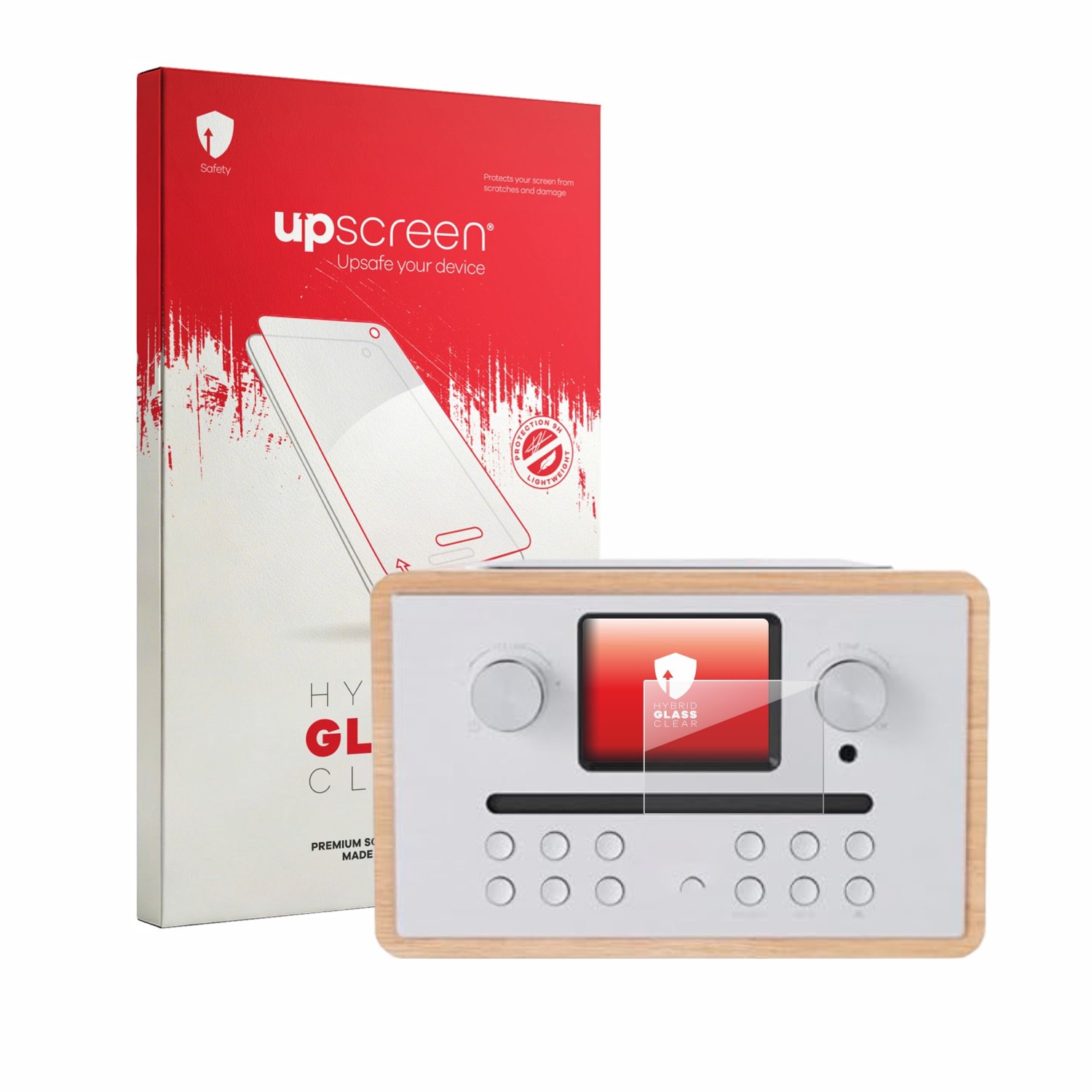 upscreen - Screenprotector voor Majority Homerton - Folie Beschermfolie Beschermglas transparant