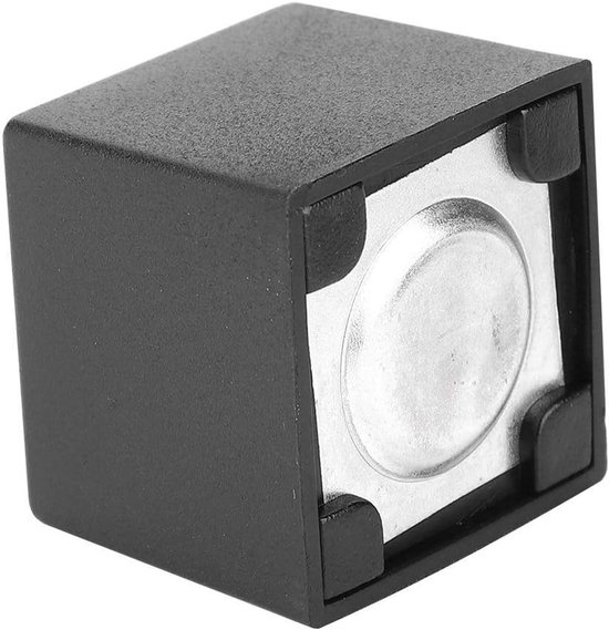 Biljartkrijtzak - Zwart - 7 x 5 x 4,5 cm - Duurzaam PU Biljartkeu-krijthouder - Voor Biljartliefhebbers — afbeelding 2
