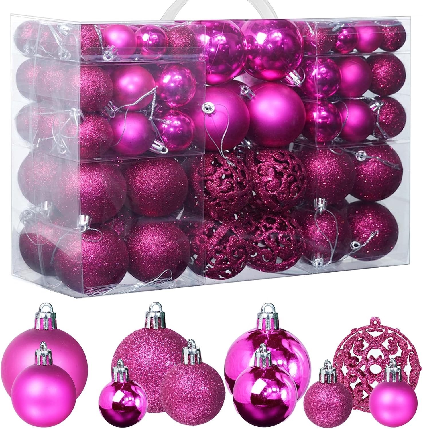 Decoratieve Kerstballen Set van 100 Stuks voor een Feestelijke Kerstboom Versiering – foto 7