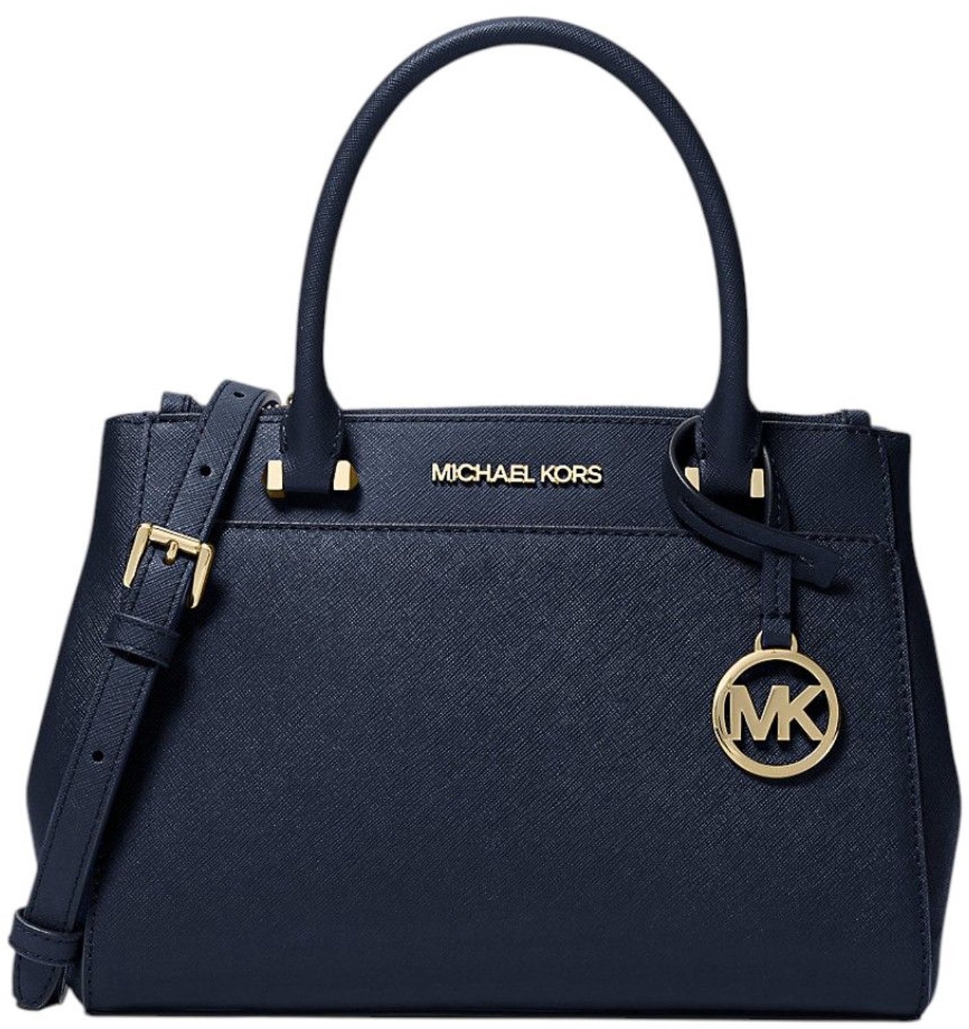 Michael Kors Gibson - Handtas - Leer - Verstelbare draagriem - Handvat aan de bovenzijde