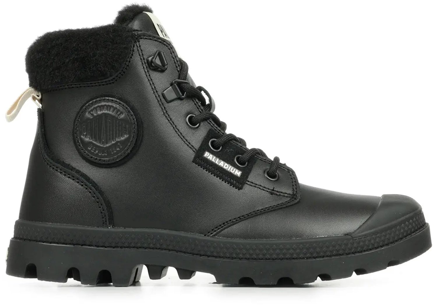 Dames sneakers Palladium Pampa Hi Snow Warm Zwart