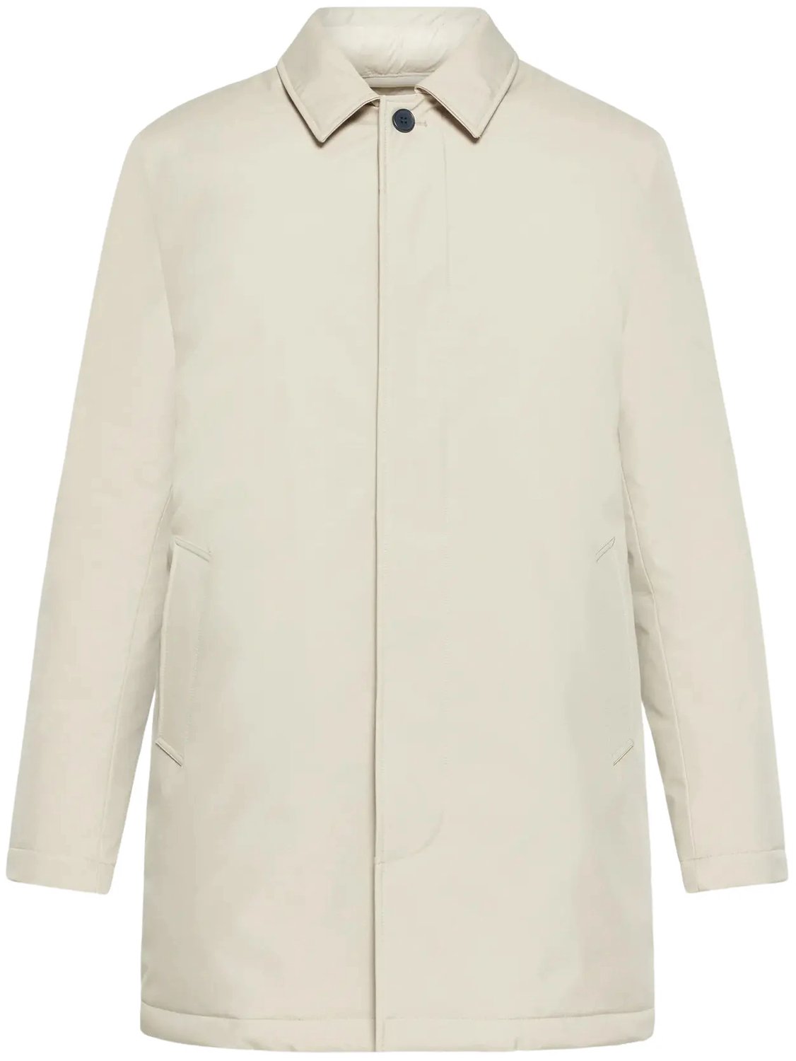 Jas KnowledgeCotton Apparel Shell Carcoat GRS Grijs