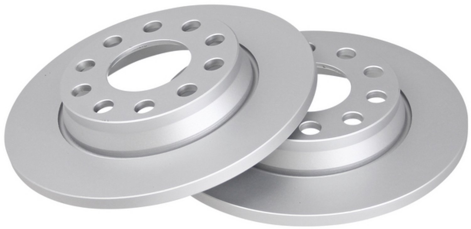 A.B.S. 17333 Remschijven achter, set van 2 - Audi A4 B6/B7, Seat Exeo 3R - 255 mm - massief