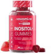 Novomins Inositol+ Myo-Inositol Gummies - 60 Gummies - Aardbei