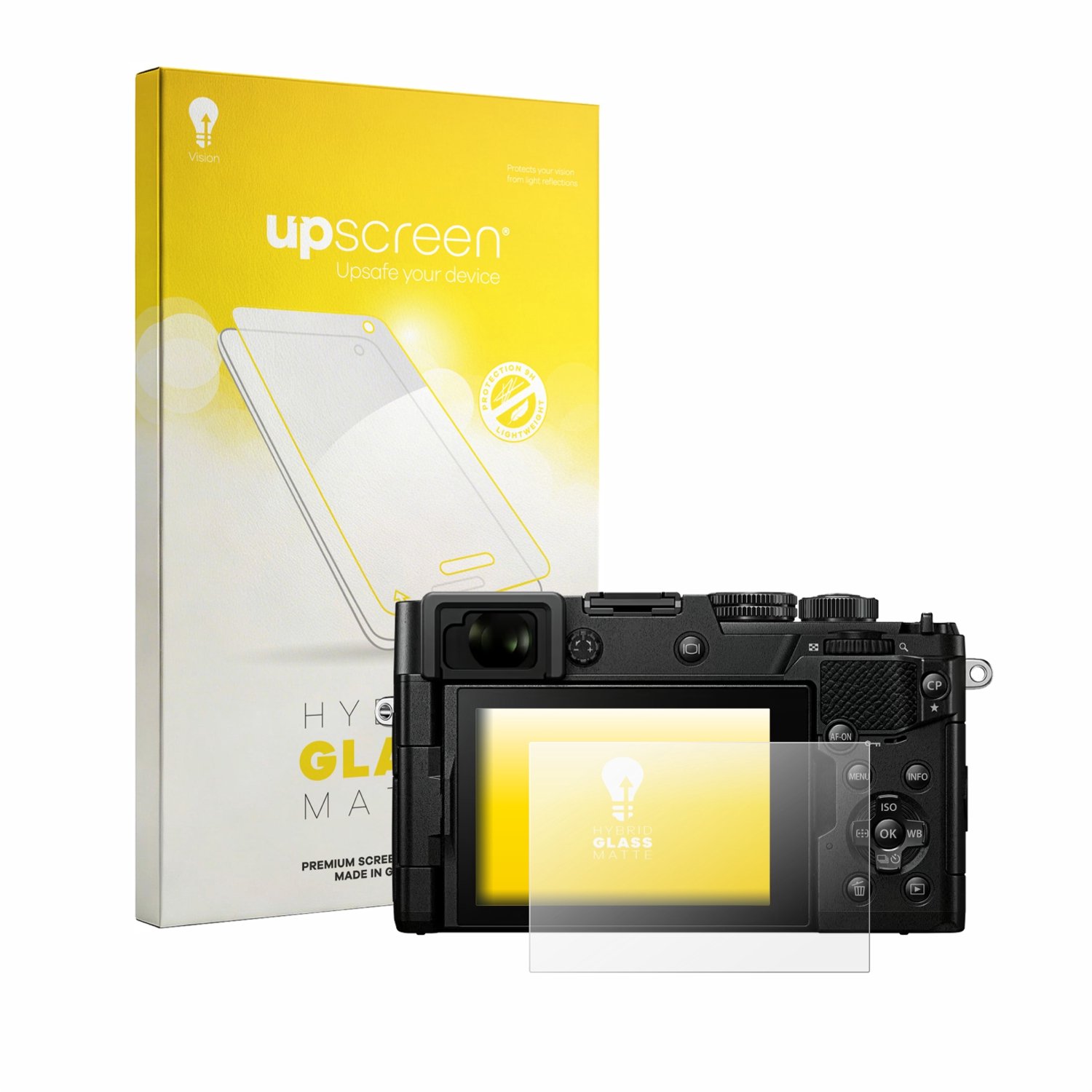 upscreen - Screenprotector voor OM System PEN - Folie Beschermfolie Beschermglas matte