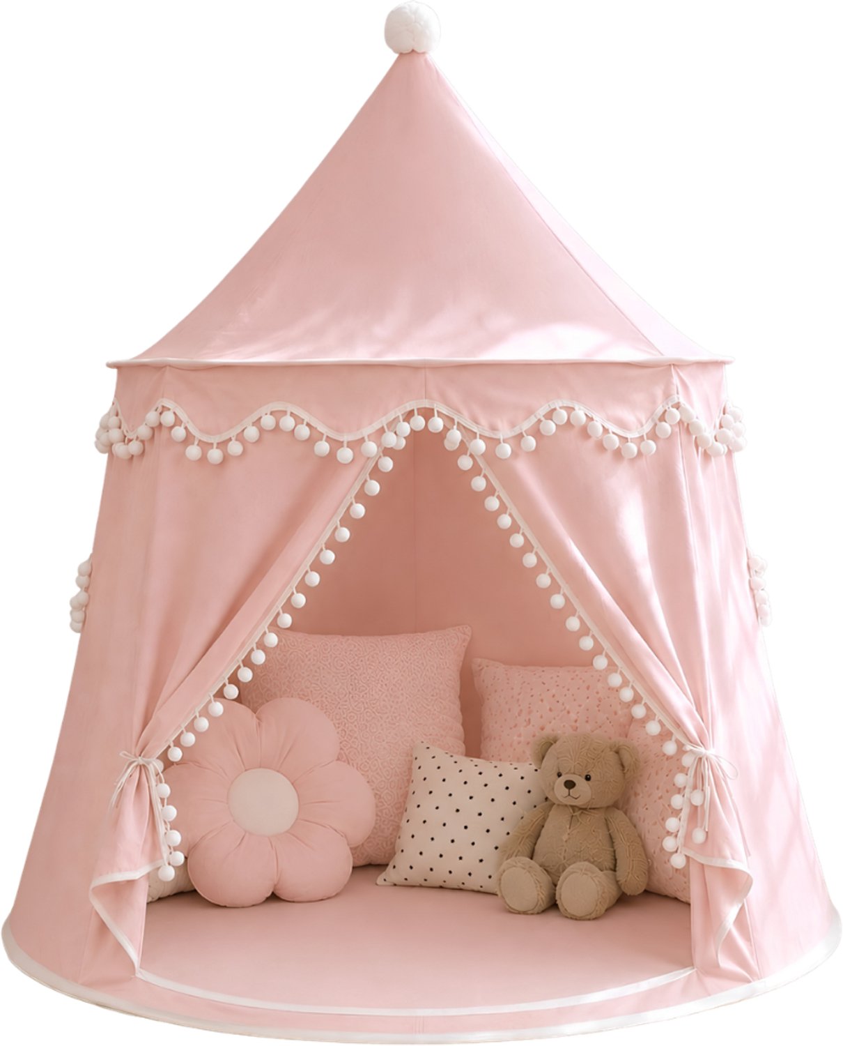 KLS® Speeltent - Kindertent - Speeltent voor Kinderen - Roze - 110cm x 110cm x 130cm