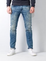 Petrol Industries Heren Jeans Slim Fit Seaham - Spijkerbroek - Essentials Collection - Blauw - Maat W32L32