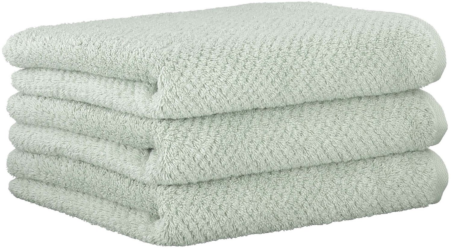 Cawoe Handdoek Pure 50x100 Set van 3