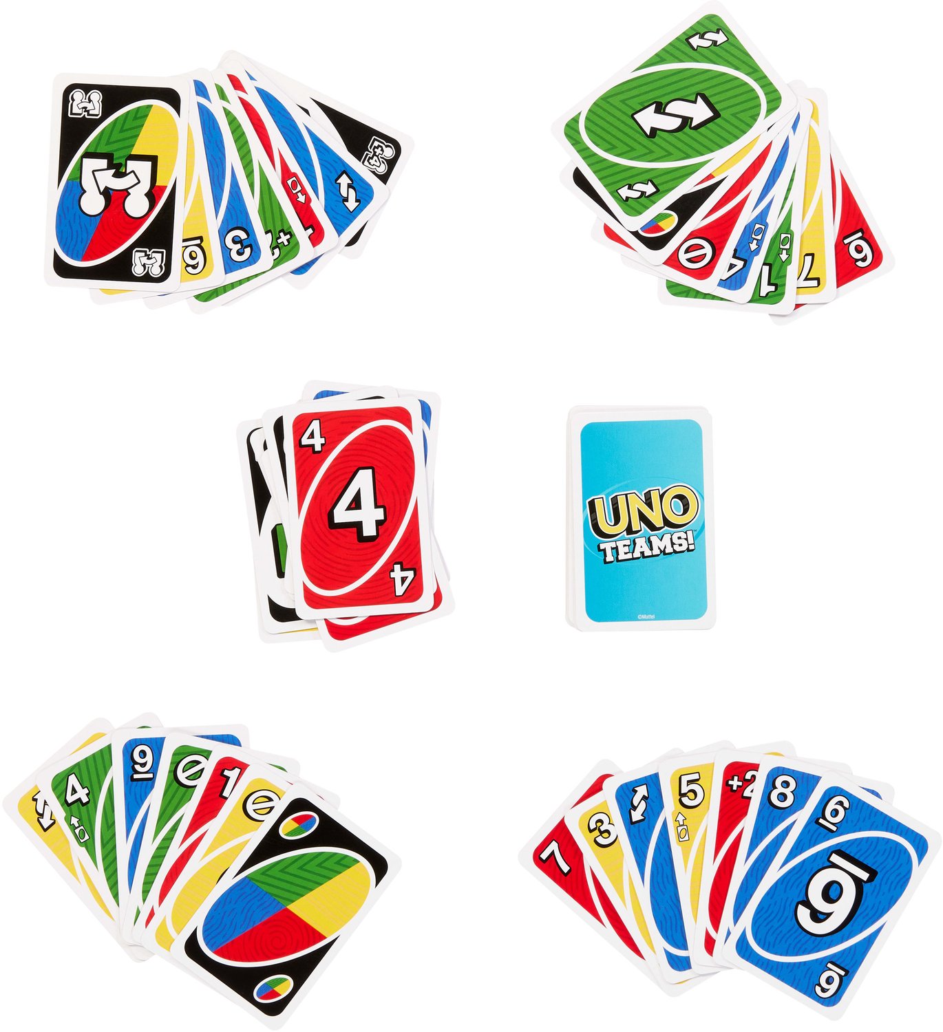 Mattel Games UNO Teams Kaartspel - Engelstalig — afbeelding 8