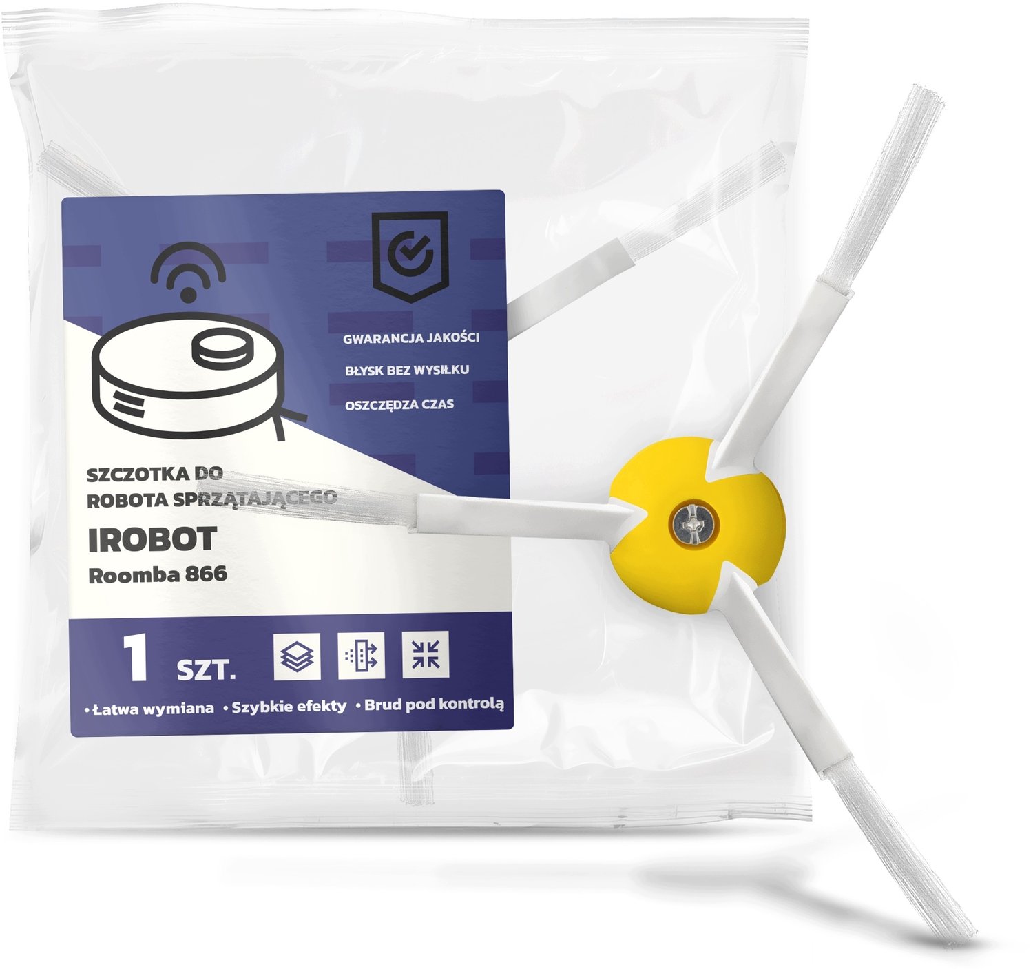 Zijborstel voor iRobot Roomba 866 stofzuigerrobot