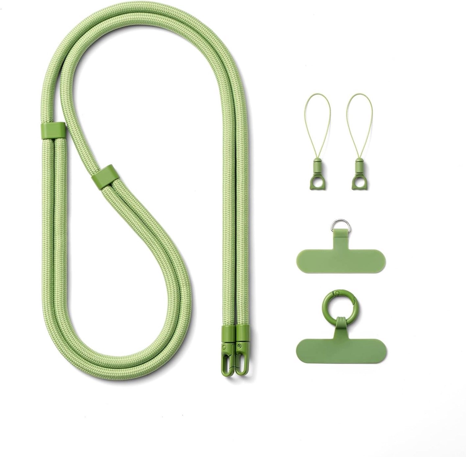 Universele Telefoon Lanyard Groen, Verstelbaar 80-150 cm