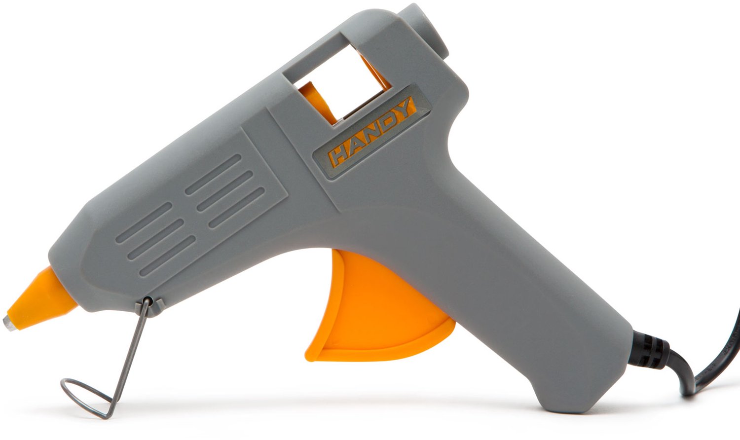 Handy Lijmpistool voor 11 mm lijmpatronen - 40 W - Precisiepunt Met Druppelbescherming - Ergonomische Handgreep - Voor Kunststof, Hout, Metaal En Textiel - 220-240 V [11099GY-S]