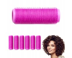 Krulrollen 2,5 x 6,3 cm met klittenband voor krullen en golven
