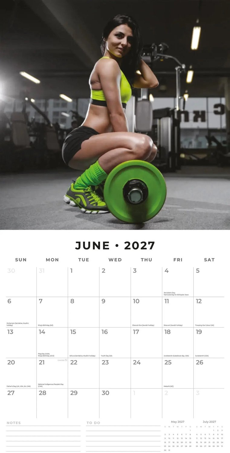 Gym Girls Kalender 2027