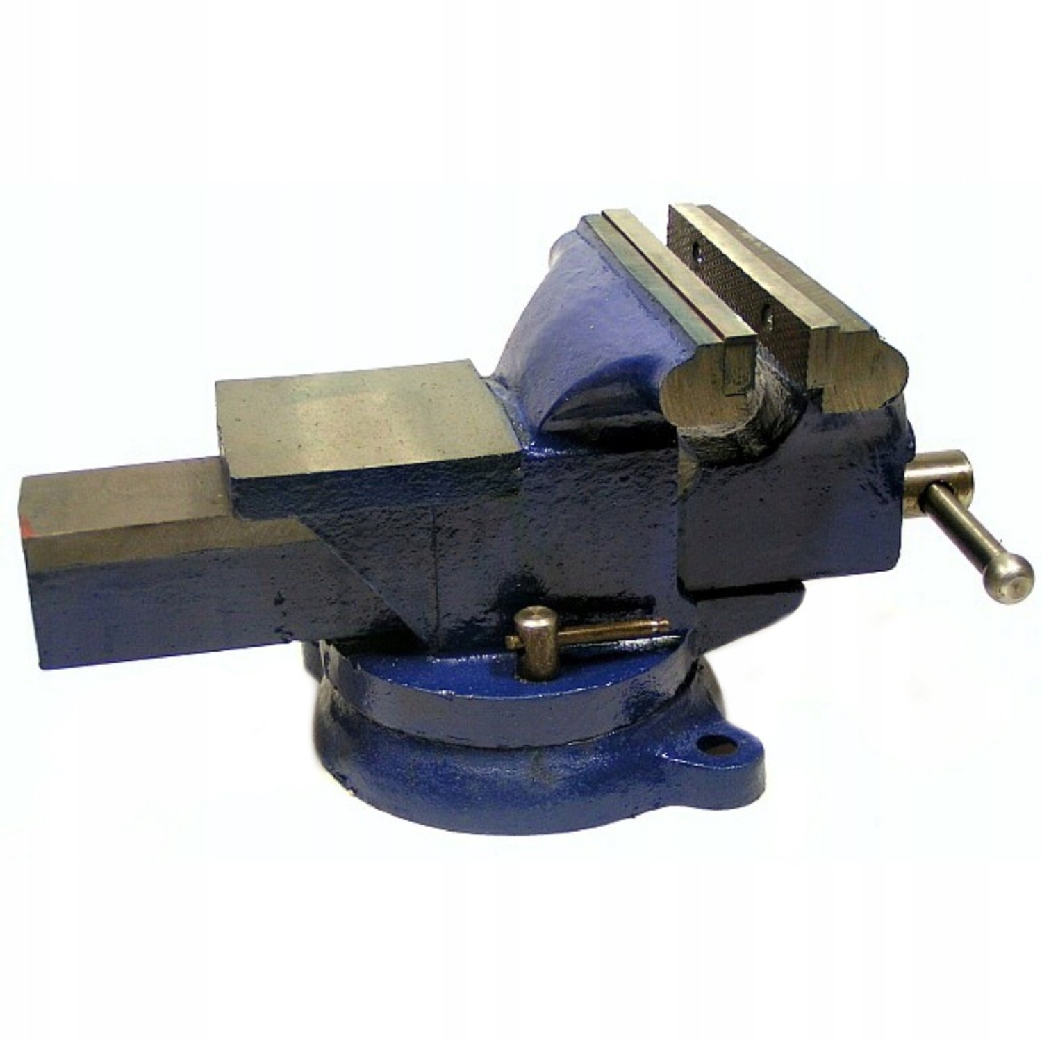 Draaibaar Werkplaatspers 125mm met Aambeeld - 360° Draaibaar