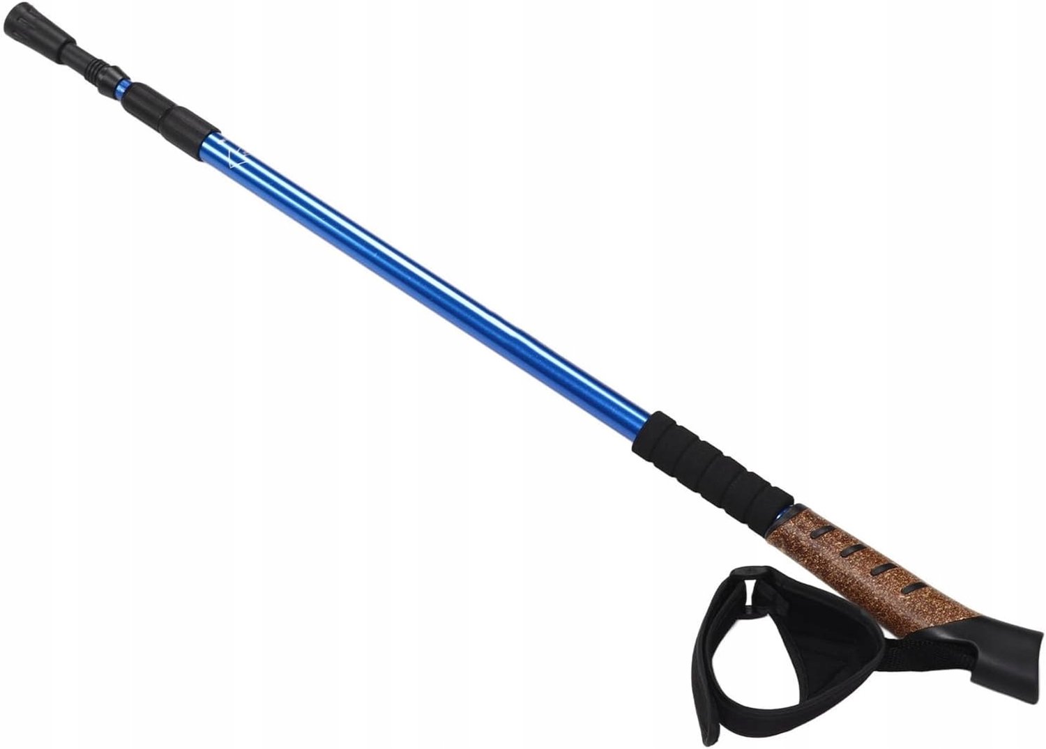 Opvouwbare Trekkingstokken Nordic Walking - Antishock & Kurk