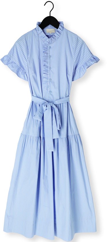 Notre-V Nv-henrica Dames - Jurk - Lichtblauw - Maat M