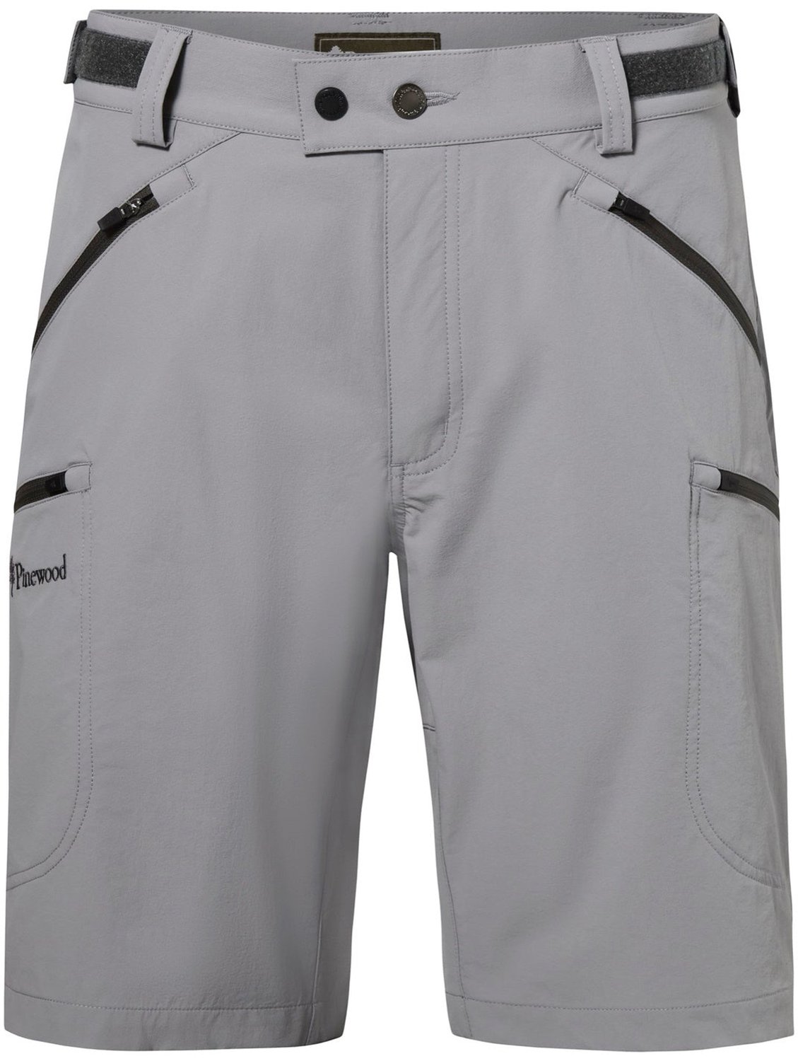 Pinewood Abisko Light Stretch Shorts M's Mid Grey / C56