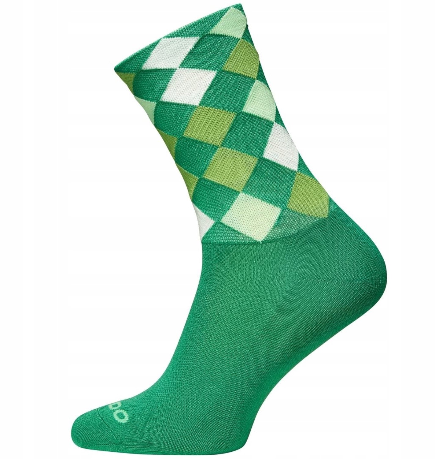 Todo Cycling Pro Sokken Ruit 43-46 Groen