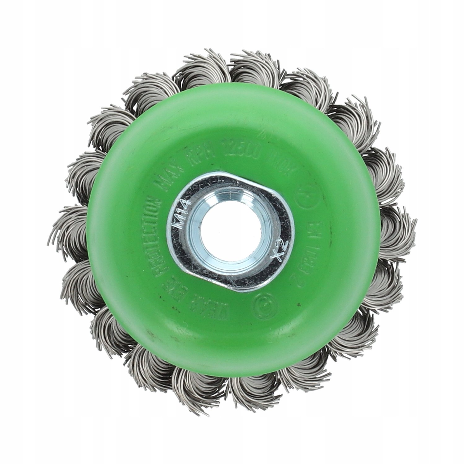 Norton Staalborstel voor Haakse Slijper 65mm M14 x 0,5mm