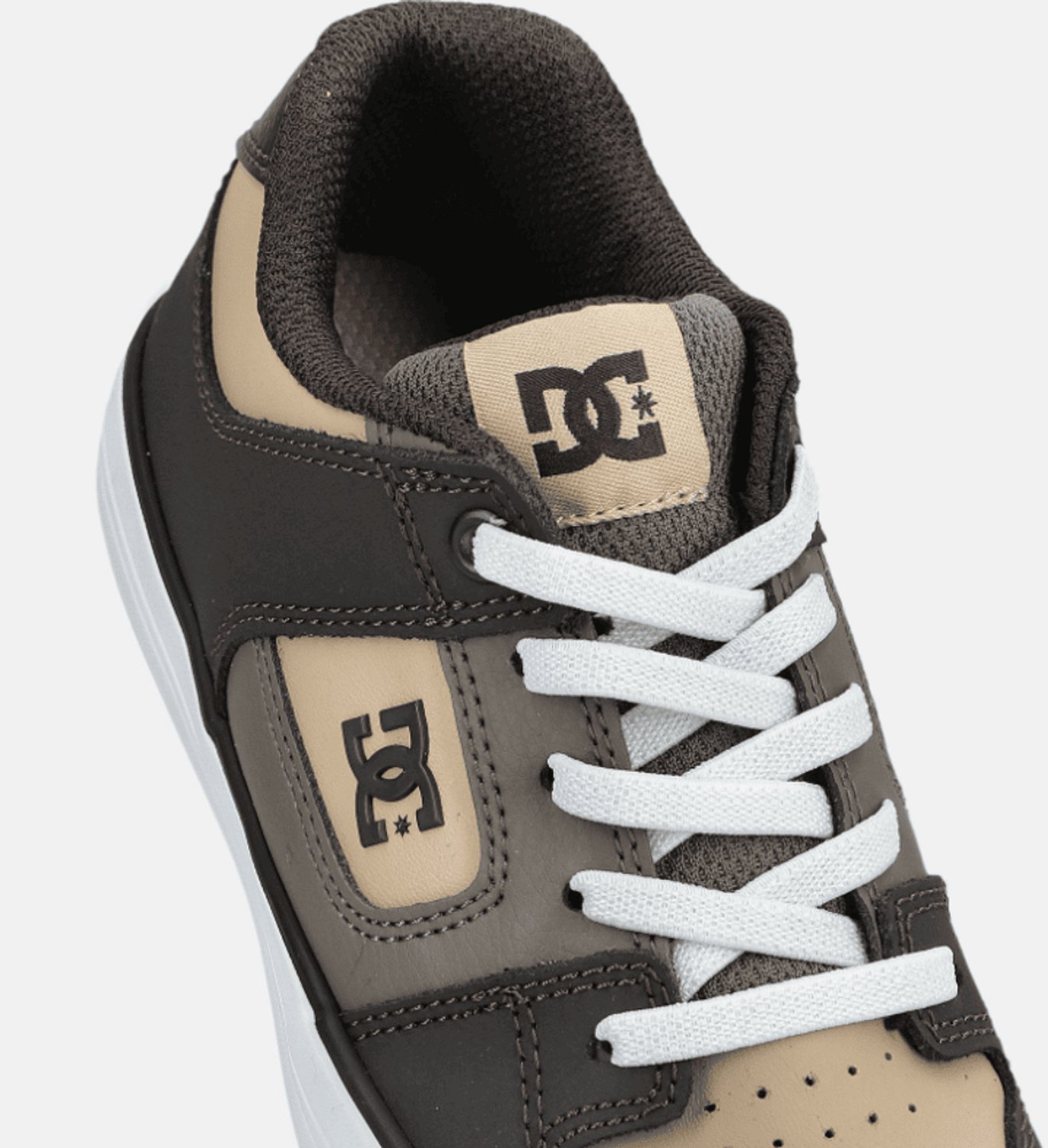 Dc Jongens Sneaker Pure Elastic Bruin