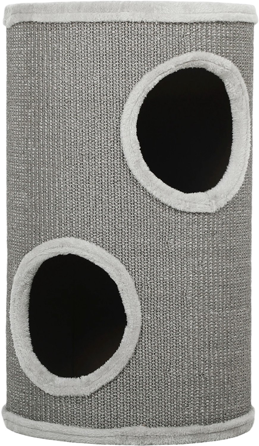 Pawona Krabton - Met twee verdiepingen en sisal - Ø35 x 60 cm - Lichtgrijs
