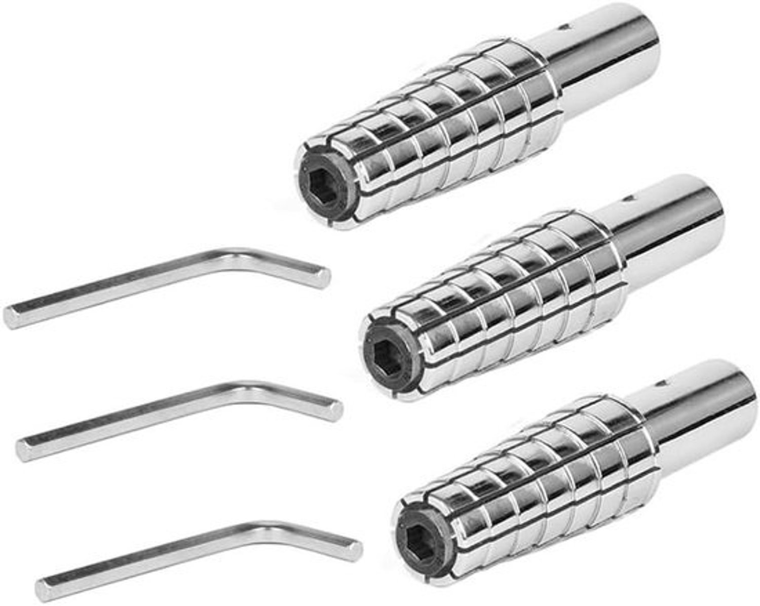 Set voor ringvergroting - Ringexpander en ringmaatmaker - Ringen maken - Inclusief inbussleutel - 17-24 mm - Zilver