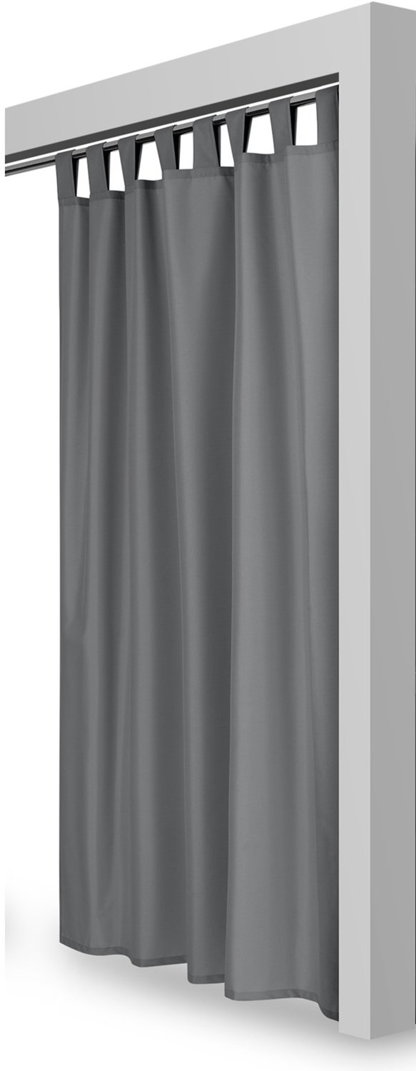 Waterdichte Tuindoek Gordijn voor Terras & Overkapping - Grijs 150x200cm
