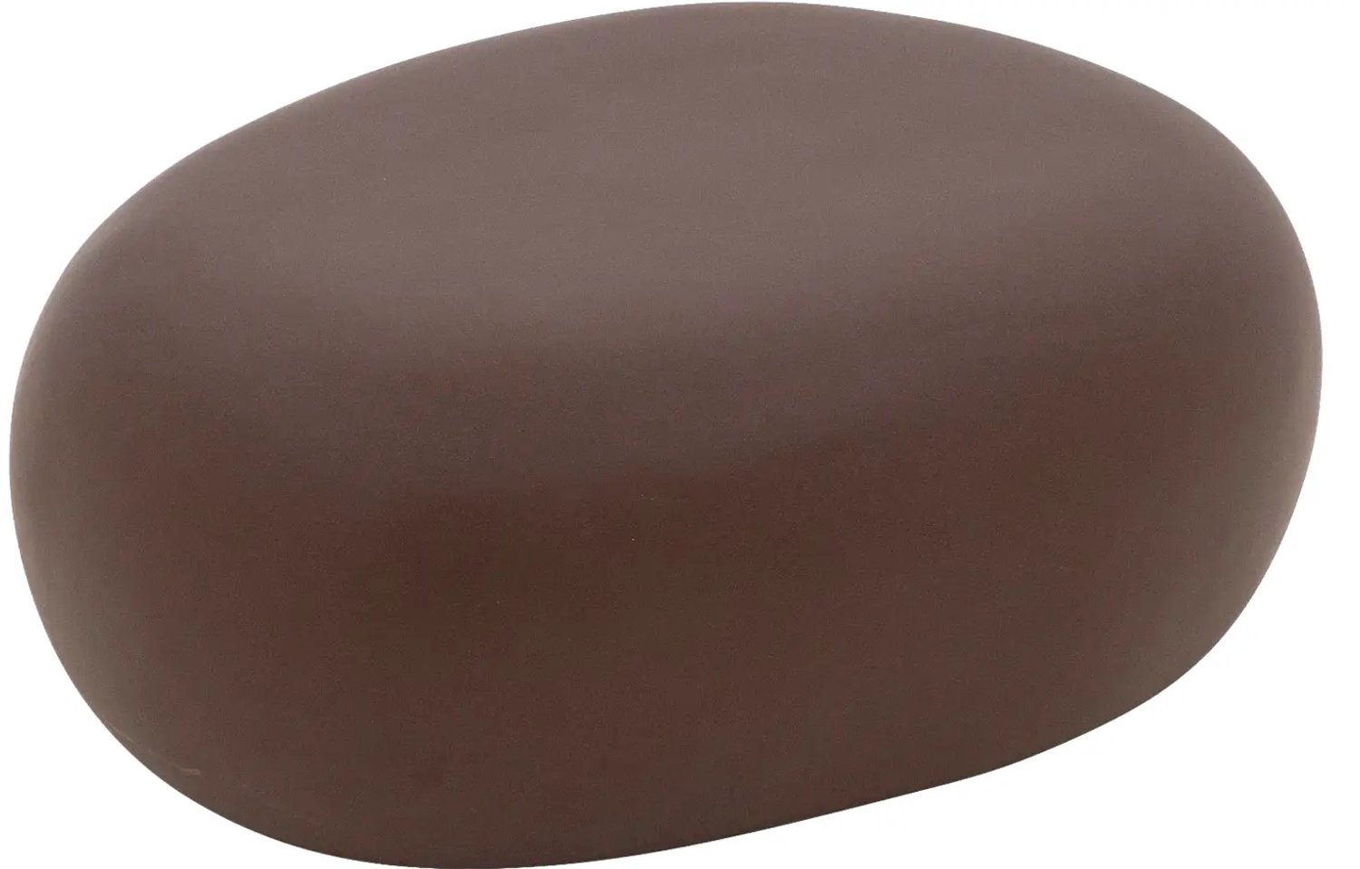 Goossens Kleinmeubel Pebble - Beton - bruin - 73 x 29 x 55 cm