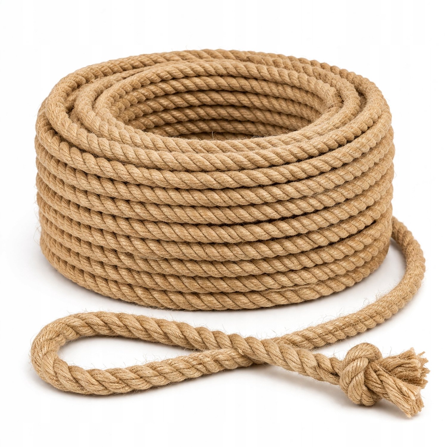 Natuurlijk Jute Touw 12mm - 50m, Decoratief & Sterk