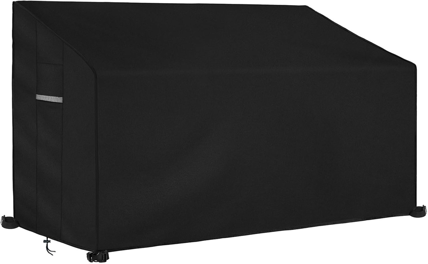 Famanu - Tuinbank hoes - Bescherming tegen weersinvloeden - Waterdicht polyester - Zwart 1 stuk