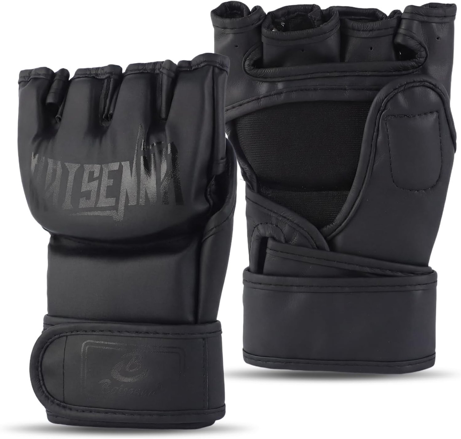 Bokshandschoenen - Zwart - Verstelbaar - Kunstleer - Voor Unisex MMA en Kickboksen