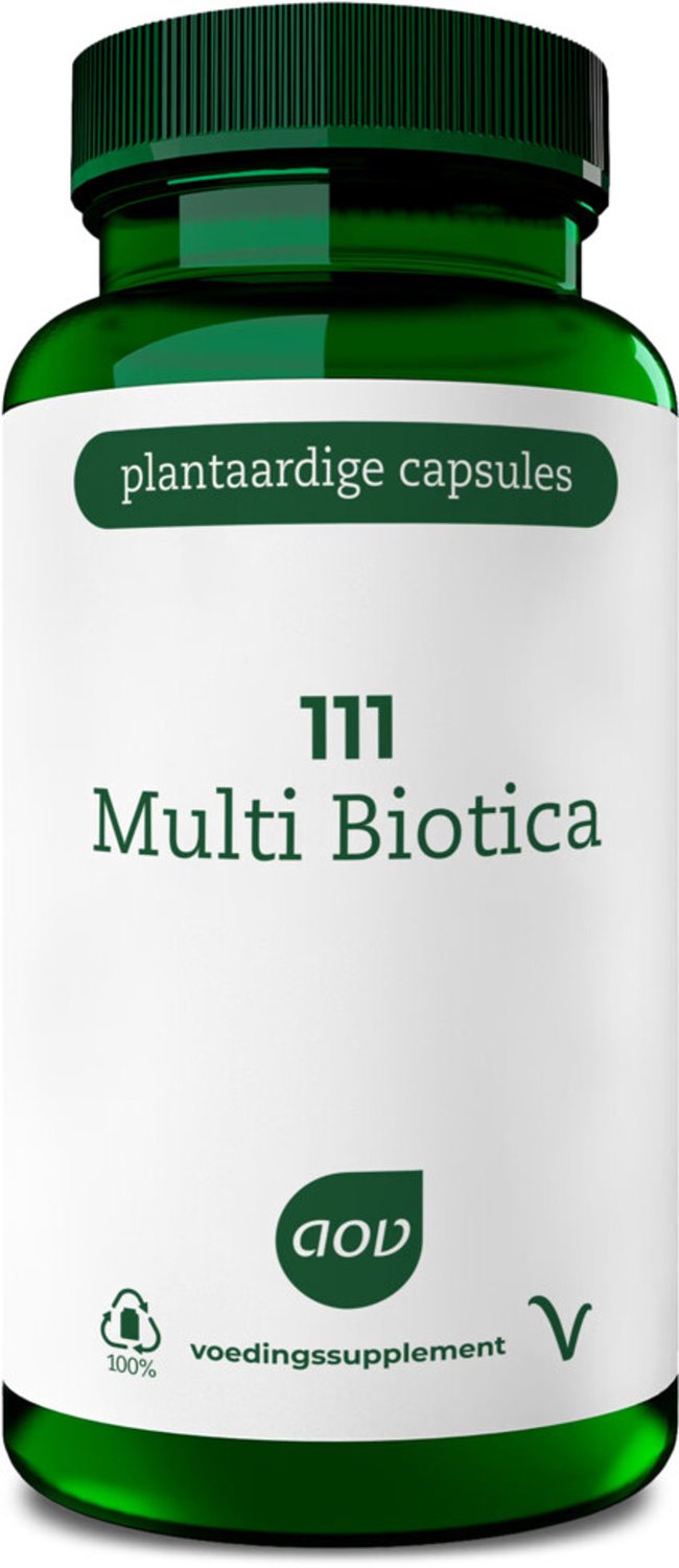 AOV - 111 Multi Biotica - 2 x 60 vegacapsules - Voordeelverpakking