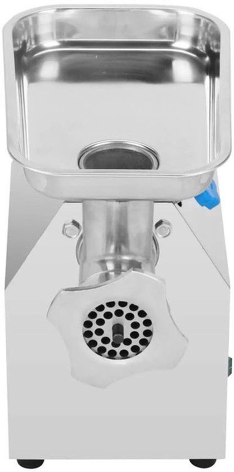 Elektrische Gehaktmolen - Voor alle soorten Vlees - Roestvrij staal - Vleesmolen - Vleesmolens - worstenmaker - 850W - 270LBS/h - 190RPM - Zilver