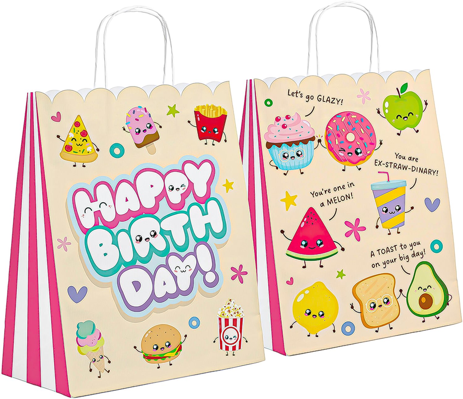 RIETHMULLER - 6 Papieren cadeauzakjes Kawaii Party