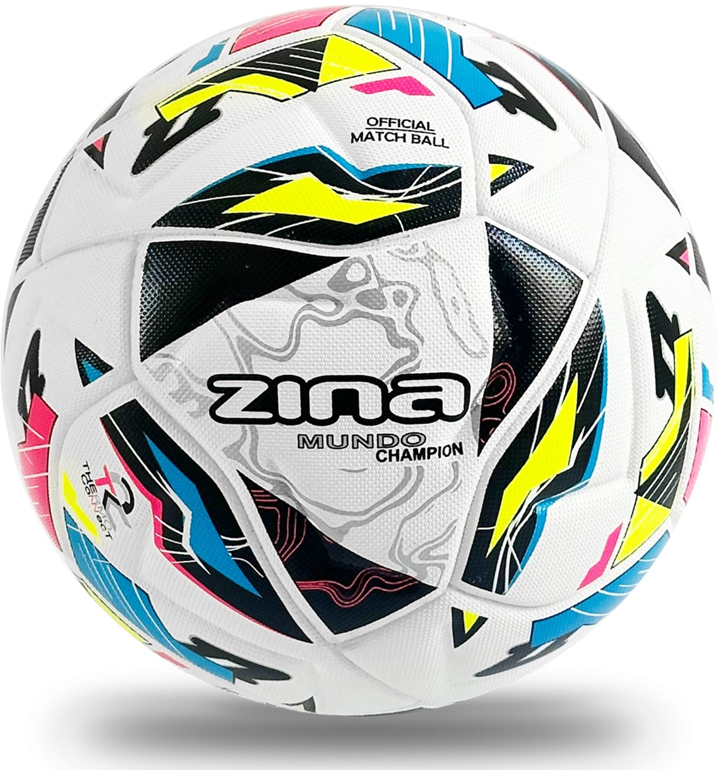 Zina Mundo Champion Voetbal Maat 5 - Officiële Wedstrijdbal