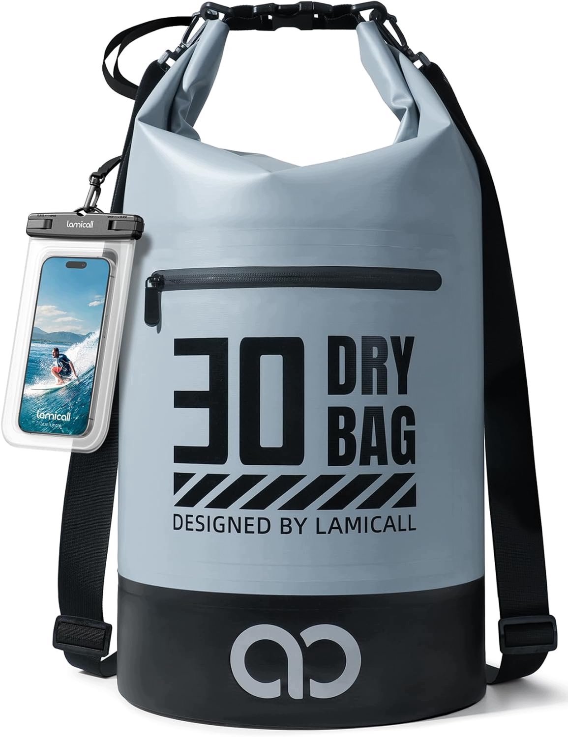 Waterdichte Droge Tas 5-40L met Telefoonhoes - IPX8