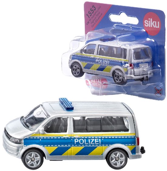 SIKU VW T5 snelwegpolitie modelvoertuig thumbnail 2