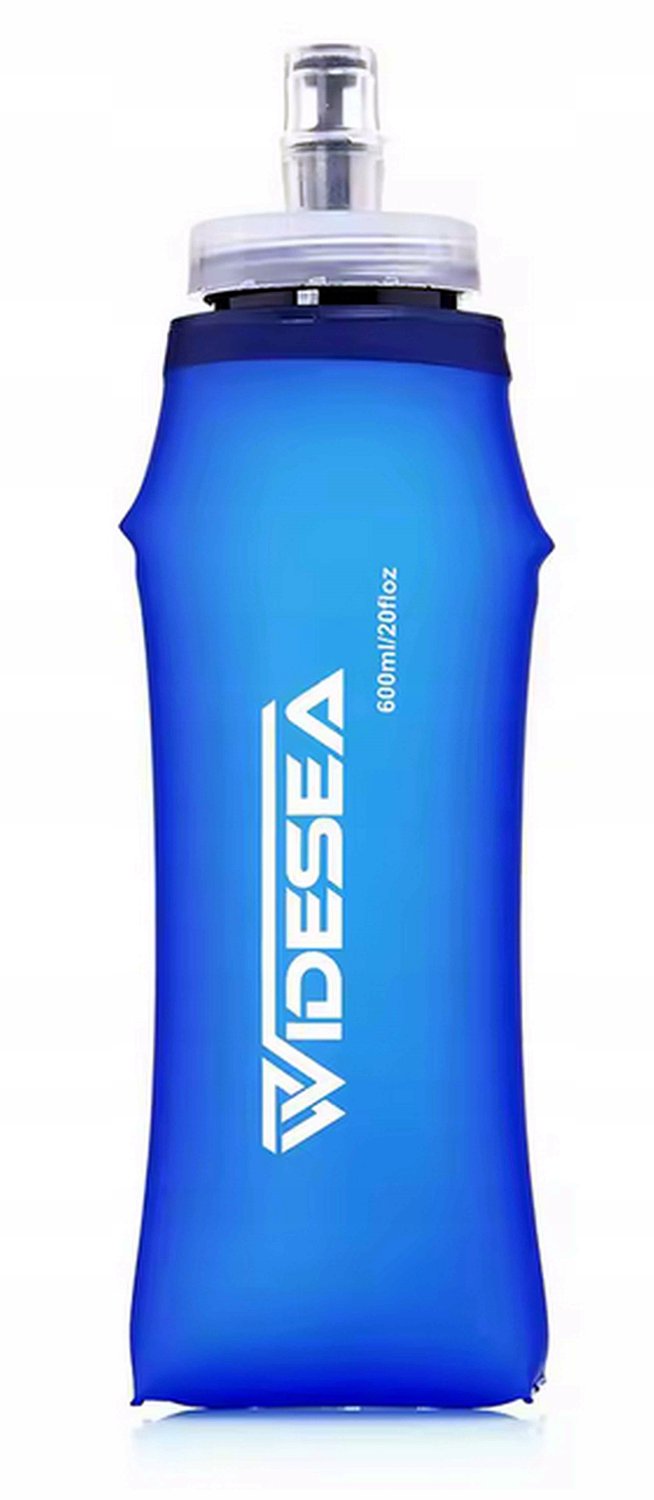 Opvouwbare Waterfles 600ml BPA-Vrij - Lichtgewicht & Compact