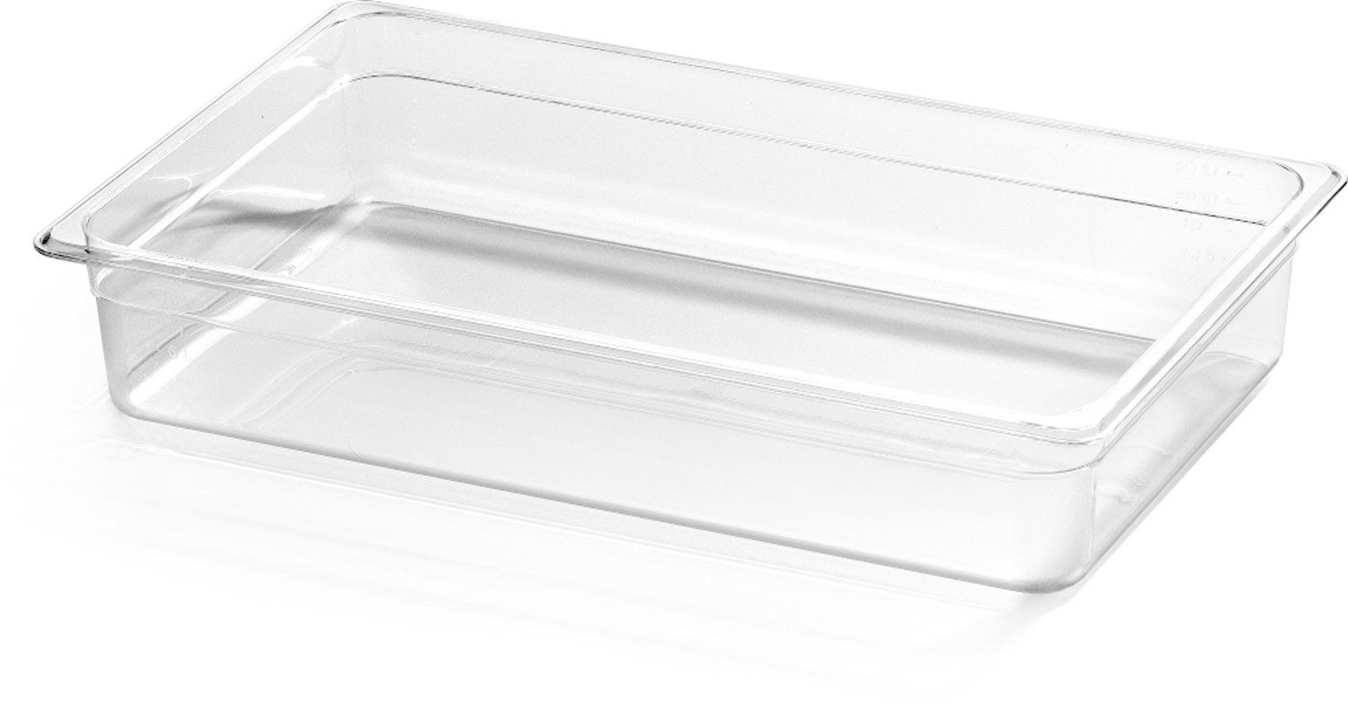Forgast Gastronorm Bak 1/1 100mm Polycarbonaat - Transparant